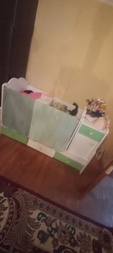 установка мебели: Для девочки и мальчика, Четырехугольная, Колыбель, Без механизма качания — 2