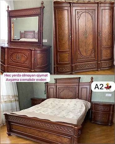İkinəfərlik çarpayı, Dolab, Termo, Tumba, İşlənmiş
