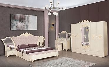 yatak desti: İkinəfərlik çarpayı, Dolab, Komod, Yeni — 2