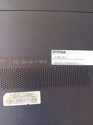apple notebook: Acer EX2519 seriyası noutbuk Texniki məlumatlar (etiketlərdən): - — 1