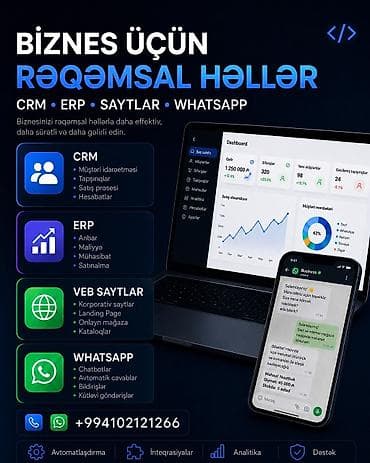 ПО для бизнеса: Biznesiniz üçün idarəetmə sistemləri və rəqəmsal həllər Nələr təklif — 3