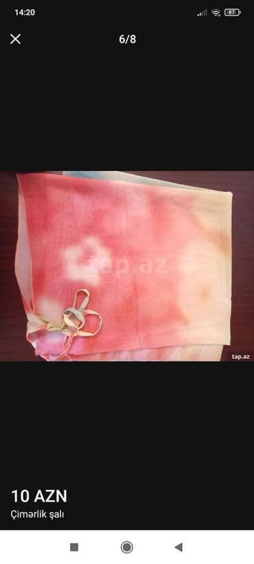 женские купальники на завязках: Çimərlik şalı tül — 2