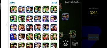 start navigator: EFootball hesabı – güclü komanda və zəngin heyət Xüsusiyyətlər: - İki — 4