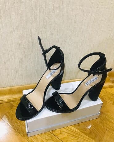 qara mokasinlər: Ölçü: 38.5, rəng - Qara, Yeni — 6