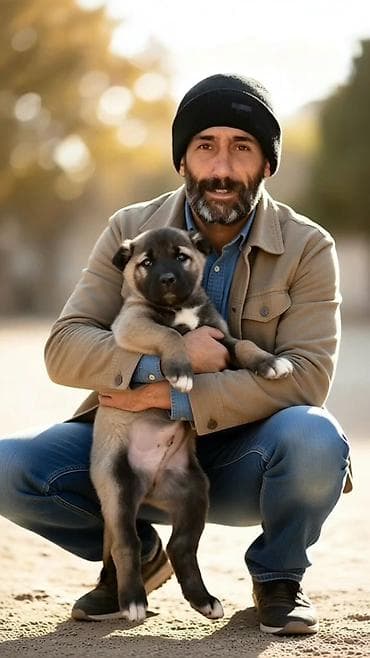 Digər heyvanlar: Kanqal, 2 ay, Erkek, Peyvəndli, Ünvandan götürmə, Ödənişli çatdırılma, Rayonlara çatdırılma — 4