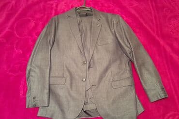 Kişi Geyimləri: Kostyum, Demisezon, Davanti, 4XL, rəng - Boz — 3