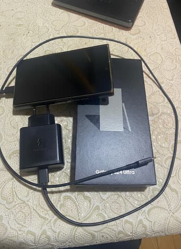 Samsung Galaxy S24 Ultra, 256 GB, rəng - Qızılı, Barmaq izi