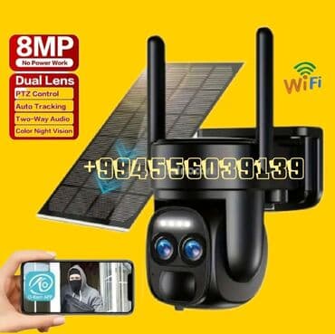 en ucuz kamera: Camera Ultra HD AI Hərəkət Algılama & Spot İşıqları ilə Günəş — 1