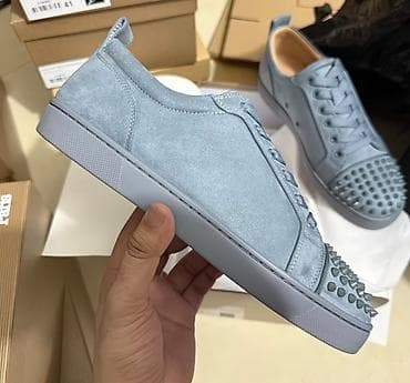 sport ayaqqabilar: Lüks kişi krossovkaları – müxtəlif modellər 1) Qara dəri krossovka - — 3