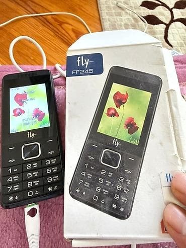 fly телефоны 2000: Fly DS156, цвет - Черный, Кнопочный — 1