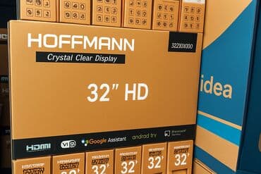 xəzər tv: Yeni Televizor Hoffmann LED ekran 32" HD (1366x768), Pulsuz çatdırılma — 1