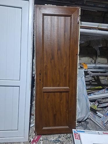 profil ucun şekiller: İşlənmiş Plastik qapı Çərçivə ilə, Zəmanətli, Ödənişli quraşdırma, Ünvandan götürmə — 7