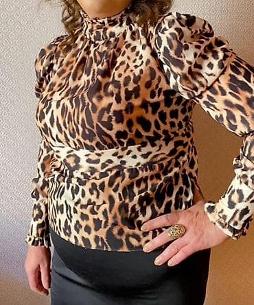 Leopar Naxışlı Qadın Koftası – Kinzi Collection Digər elanlarımda da — 2