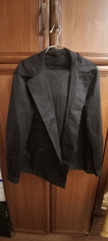 kişi ucun klassik qara kostyum: Kostyum, Qış, XL, rəng - Qara — 1