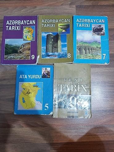 Tədris ədəbiyyatı: Az işlənmiş köhnə tarix dərslikləri hər biri 4 AZN . Razılaşma — 1