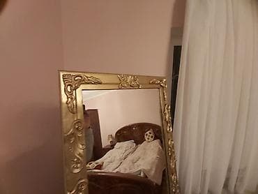 ev ucun dekorlar: Güzgü Döşəmə üstü, Düzbucaqlı, Dekorativ, Naxışlı — 1