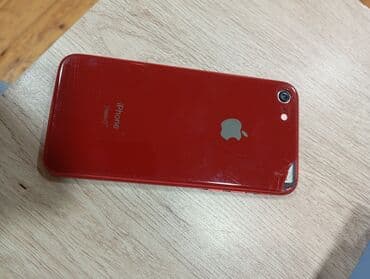 iphone telfon: IPhone 8, 64 GB, Qırmızı, Barmaq izi — 2
