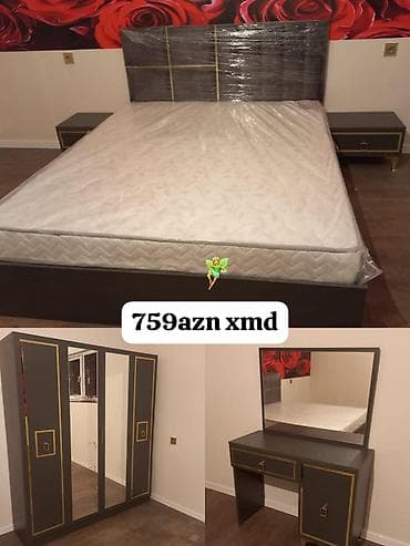 dola: İkinəfərlik çarpayı, 2 tumba, Yeni — 1