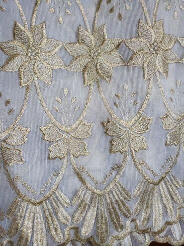 hazir perde: Hazır tikilmiş tül pərdə — 6