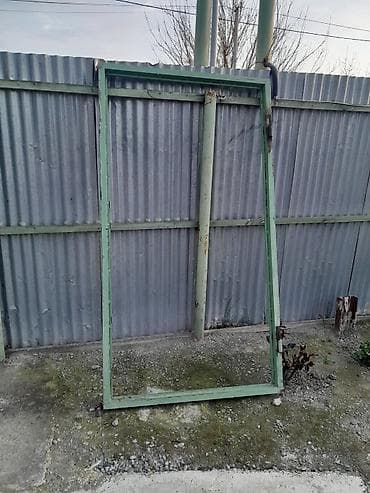 ремонт межкомнатных дверей: Metall qapı və qutu (çərçivə) dəsti - Material: tam metal vərəq qapı — 2