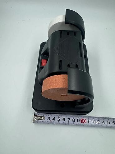 bıcaq itiləyən: Miniatür ikitərəfli üyüdücü (bench grinder) - İki daşlı sistem: sağda — 6