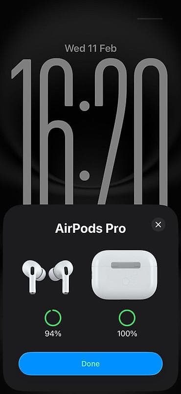 sesguclendirici: Apple AirPods Pro (MagSafe şarj qutusu ilə) Xüsusiyyətlər: - Aktiv — 4
