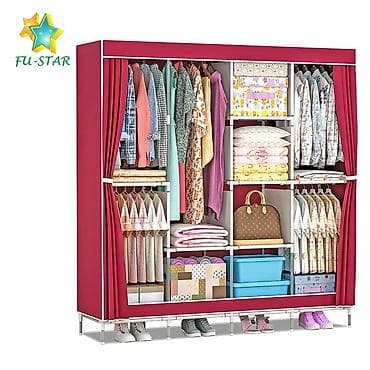 metbex dolabi: Yeni, 3 qapılı, Güzgülü, Qara, Parça, Açılan, Düz dolab — 5