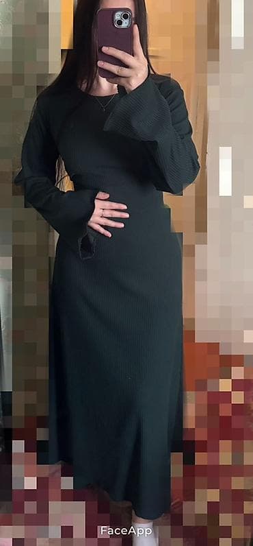 ucuz donlar: Qadın paltarı paketi – 4 model 1) Çəhrayı floral maksi: - Xırda gül — 4