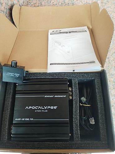 səs sistemləri: Deaf Bonce Apocalypse Atom Plus AAP-2100.1D — avtomobil üçün mono — 1