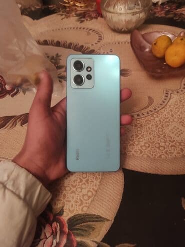 продаю айфон х: Redmi 12, 128 ГБ, цвет - Голубой, Две SIM карты — 1