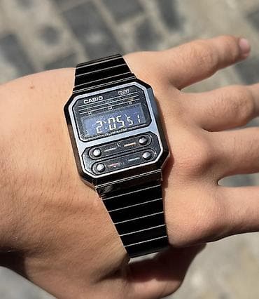 Originaldi VMF den 160 AZN alinib CASIO A1000WE rəqəmsal qol saatı -