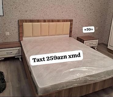 masinli kravat: İkinəfərlik, Bazasız, Ödənişli matras, Siyirməsiz, MDF — 2