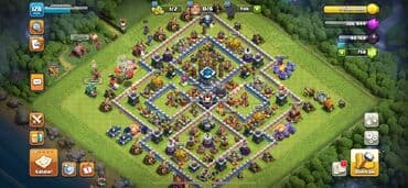 camaşırxana işi: Clash of Clans hesabı – inkişaf etmiş baza və güclü profil - Şəxsi — 1