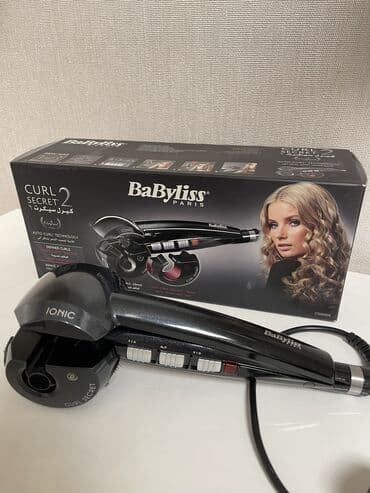 saç feni: Saç buran maşa Babyliss, 150 - 400 °C, Yeni, Ünvandan götürmə — 1