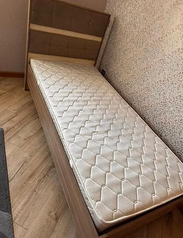 Təknəfərlik çarpayı, Bazasız, Matras ilə, Siyirməsiz