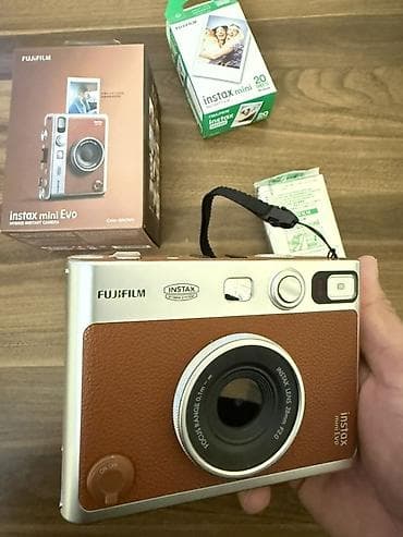 bluetooth qulaq: Fujifilm Instax mini Evo (Brown) – hibrid ani fotoaparat 1 ay əvvəl — 3