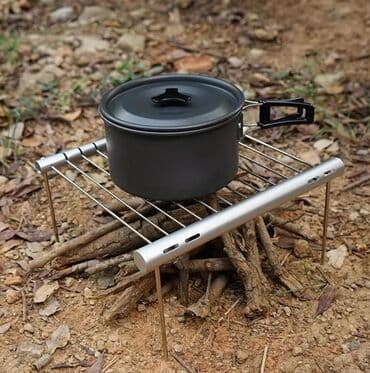 odun sobası bakı: Manqal Piknik ucun qatlanan manqal teze mallar Manqal setkasi Piknik — 5