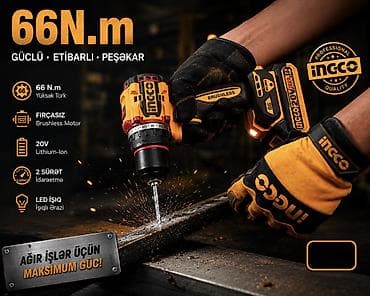 mini drel: Yeni Akkumulatorlu, Pulsuz çatdırılma, Ünvandan götürmə — 1