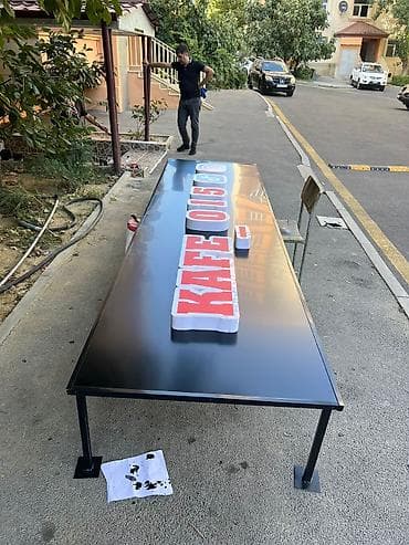 Автоуслуги: Reklam işləri Hər növ reklam işlərinin görülməsi col ve içəri — 9