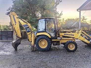 avto ses gucləndiricisi: Komatsu WB97R ekskavator-yükləyici Real alıcıya endirim olunacaq ciddi — 7
