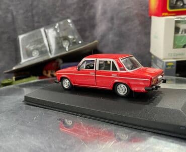 xrustal vaz: Коллекционная модель LADA 2106 dark red 1980 AutoBahn Bauer Art. — 16