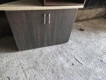 Mətbəx üçün bucaqlı alt dolab satılır - Material: ağac əsaslı