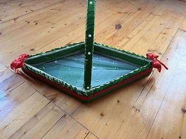 Hədiyyə səbəti, rəng - Yaşıl