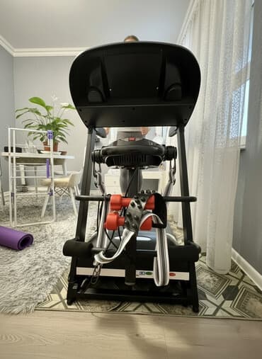rezin qantel: Elektrikli qaçış trenajoru – “SPORT” paneli ilə Xüsusiyyətlər: - — 2