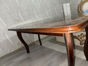 yemek stol: Açılan yemək masası 1.60 uzunlugu(acilanda 2.20 olur) Eni 90 sm — 3