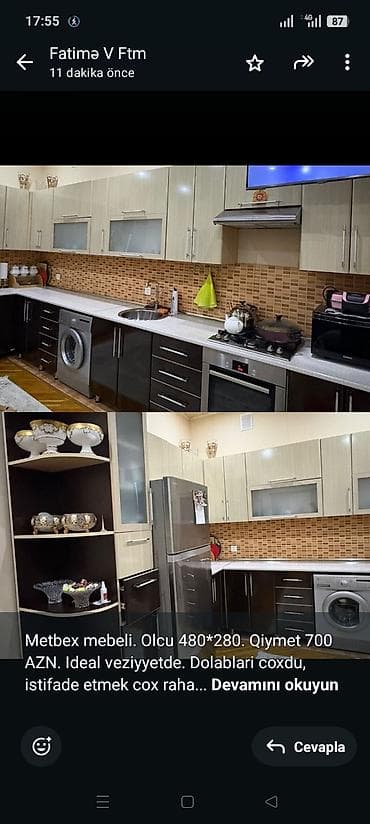 Metbex mebeli. Olcu 480*280. Qiymet 700 AZN. Ideal veziyyetde