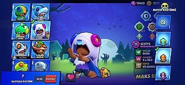 10 sabo: Brawl Stars hesabı – güclü və zəngin kontentlə - Kupa sayı: 33 223 — 8