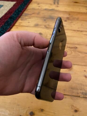 iphone x arxa şüşə qiyməti: IPhone X, Qara, Face ID — 3