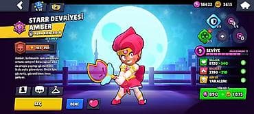 Brawl Stars hesabı – yüksək inkişaflı və tam kolleksiya Hesabda 1dəfə — 10