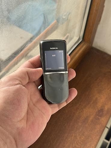 philips xenium 9@9h: Nokia 8 Sirocco, < 2 GB Memory Capacity, rəng - Qara, Düyməli — 1